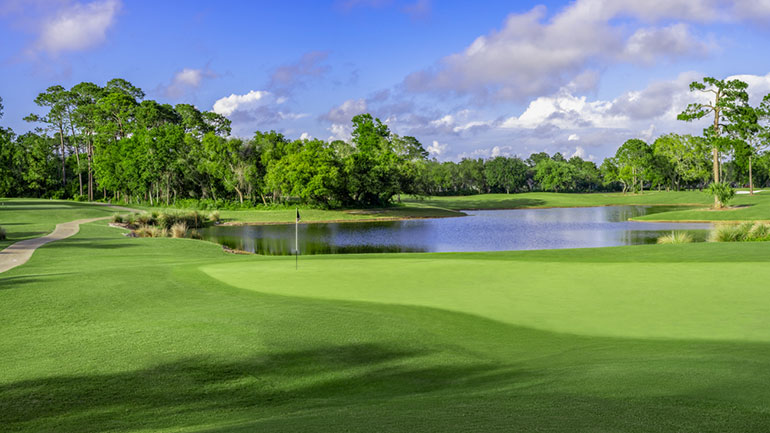 Peninsula Lakes Hole #8